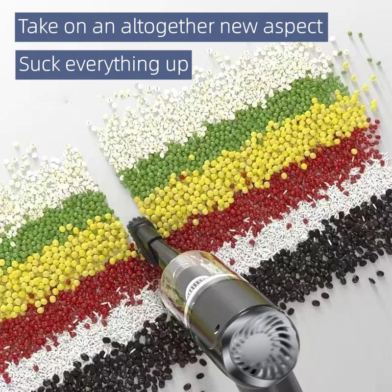 120W High-Power Mini Vacuum – Fast, Cordless, Deep Cleaning