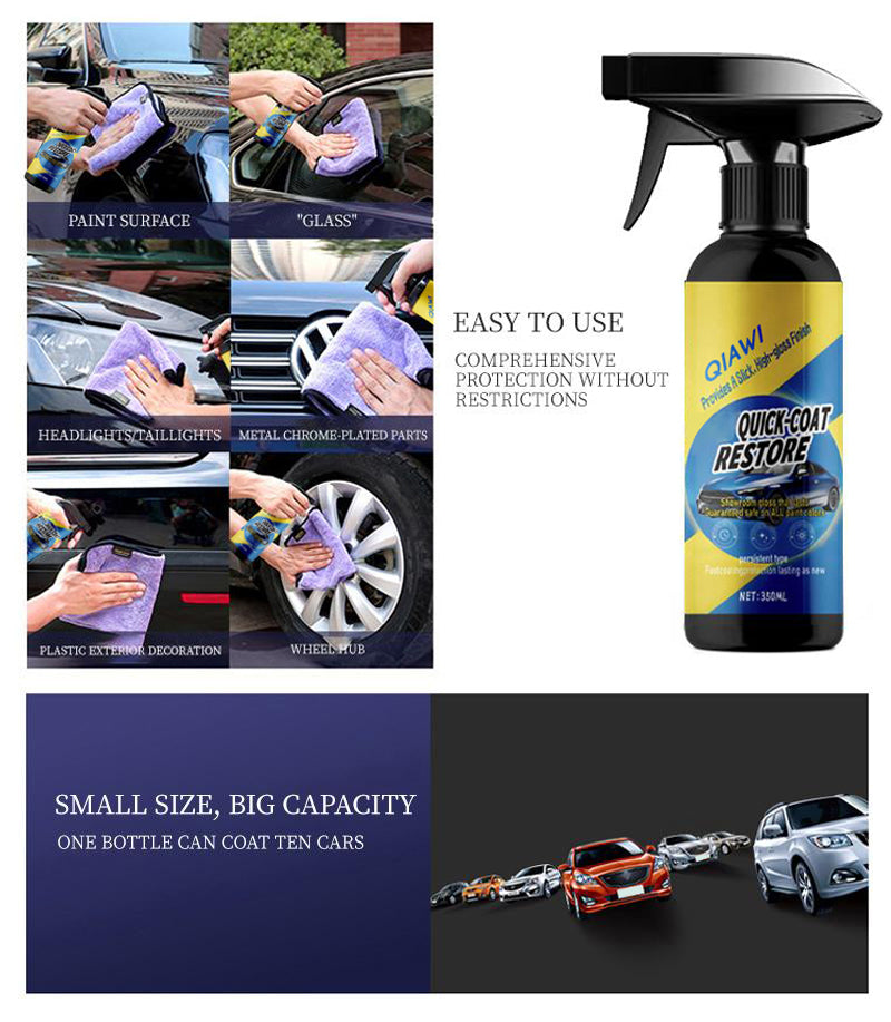 QIAWI™ Car Nano Quick-Coat Restore-Coating Spray