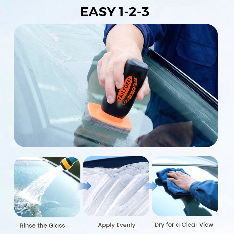 Auto Glass Side Window Oil Film Removal Cleaner