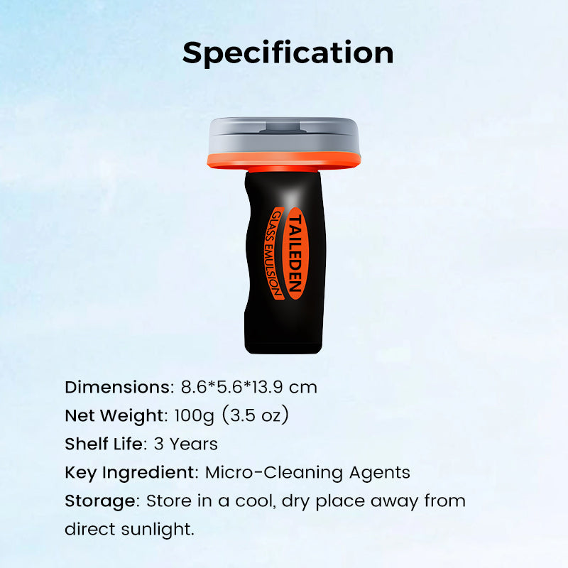 Auto Glass Side Window Oil Film Removal Cleaner